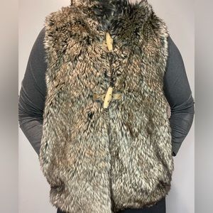 Zara Girls Fur Vest